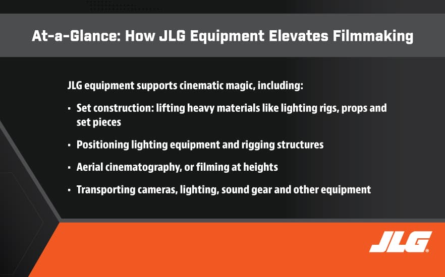 jlg equipment and films