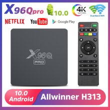 Android tv box X96 Q Pro Android 10.0 2.4G/5G decoder 4K Smart Box