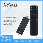 Android TV™ STICK XS97 S3 Android 10.0 Allwinner H313 Quad Core ARM Cortex A53 WIFI 2.4/5G Smart TV Box