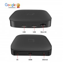 Android tv box HAKO Google TV based on Android 11 WIFI 2.4G/5G BT5.0 Smart TV Box