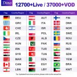 Dino IPTV Subscription 12 Mois Smart IPTV Francais Germany Netherlands IPTV Premium pour Smarters Pro Xtream M3U Github