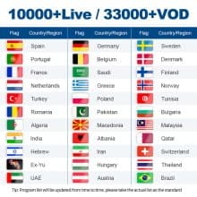 3 Mois Magnum OTT Full Europe IPTV Channels French Germany Sweden FHD 4K H265 EPG Channels