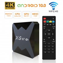 Android tv box XS97Q Android 10.0 Allwinner H313 Quad Core ARM Cortex A53 HDMI 2.0A Smart TV Box