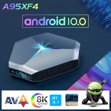 Android tv box A95X F4 Android 10.0 decoder 4K Smart Box