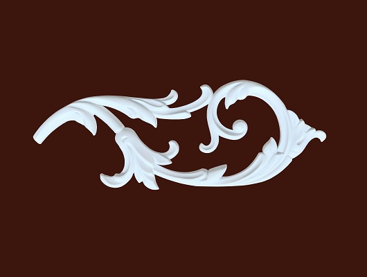 Декоративный элемент SY 0838-1 из гибкого ПВХ для фасадов и мебели различного назначения. Декоративный элемент SY 0838-1 из гибкого ПВХ для фасадов и мебели различного назначения.