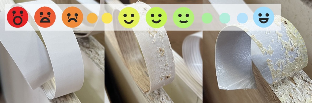 качество приклеивания кромки качество приклеивания кромки