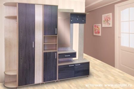 Мебель с кромкой пвх 1,8*19 мм BR455 - пример использования. Цвет черный ясень. Мебель с кромкой пвх 1,8*19 мм BR455 - пример использования. Цвет черный ясень.