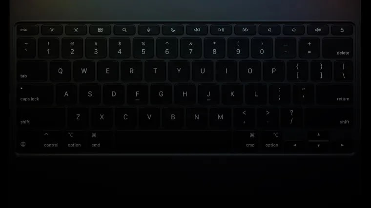 Новые клавиши Magic Keyboard