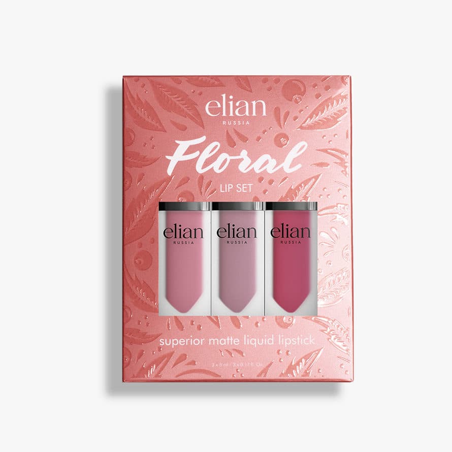 FLORAL LIP SET