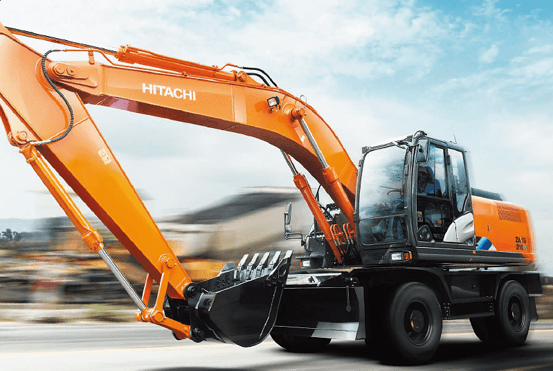 Аренда экскаватора HITACHI ZX210W-5A Аренда экскаватора HITACHI ZX210W-5A