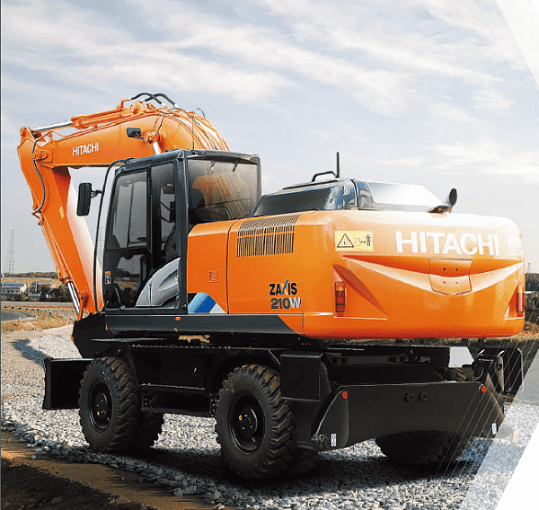 Экскаватор HITACHI ZX210W-5A 4 Экскаватор HITACHI ZX210W-5A 4