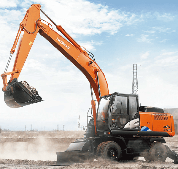 Экскаватор HITACHI ZX210W-5A 2 Экскаватор HITACHI ZX210W-5A 2