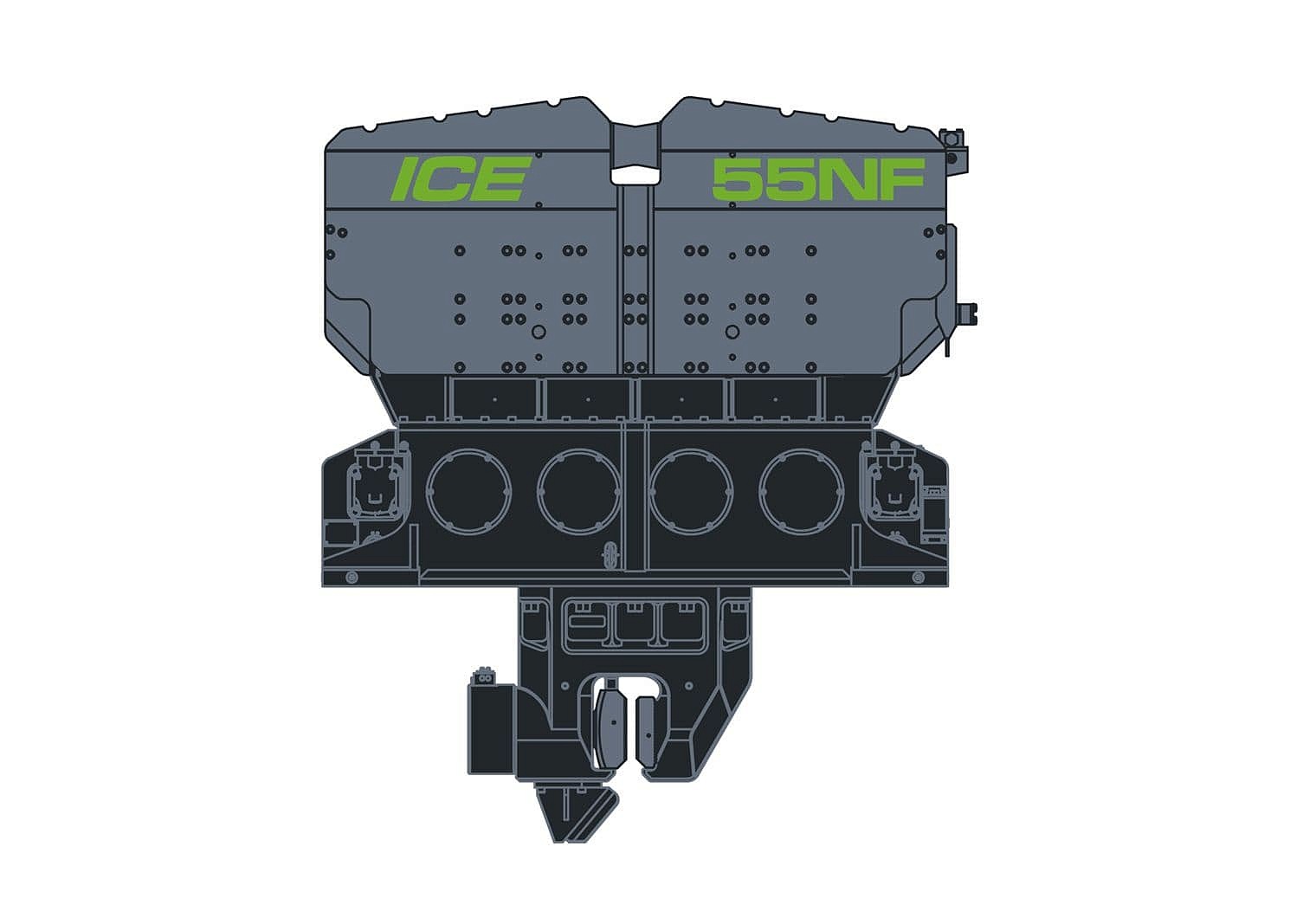 Вибропогружатель ICE 55NF кранового класса Вибропогружатель ICE 55NF кранового класса
