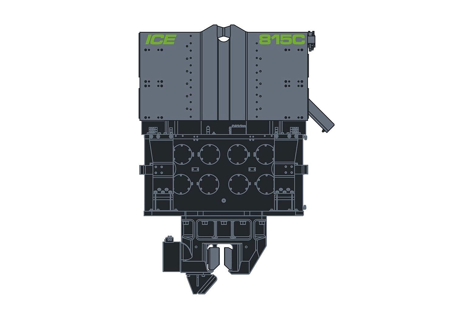 Вибропогружатель ICE 815C кранового класса Вибропогружатель ICE 815C кранового класса