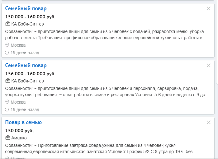 способы заработка, если умеешь хорошо готовить