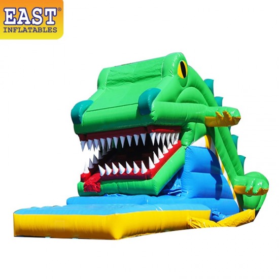 Tobogan Inflable De Cocodrilo Snappy Tobogan Inflable De Cocodrilo Snappy