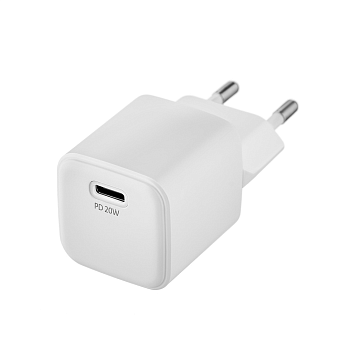 uBear СЗУ Wall charger Pulse GaN 20W Type-C (белый) WC09WHPD20-C uBear СЗУ Wall charger Pulse GaN 20W Type-C (белый) WC09WHPD20-C