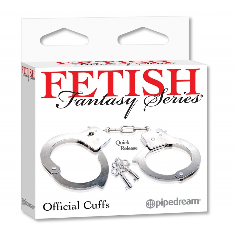 Fetish Fantasy Series наручники Official Cuffs, Серый