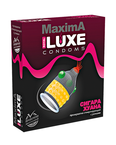 Luxe Maxima презервативы Сигара Хуана, 1 шт.