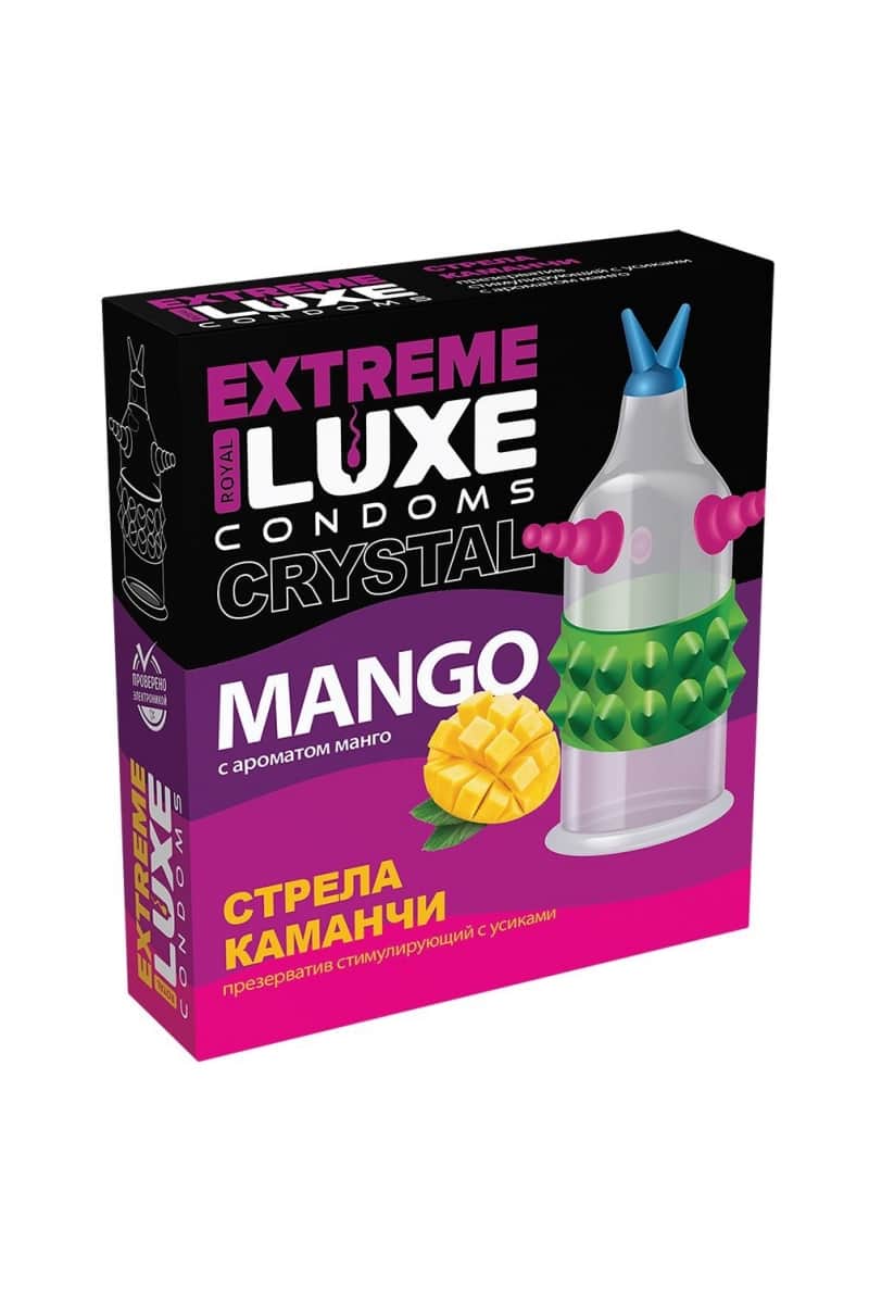 Luxe Extreme презервативы с ароматом манго Стрела Команчи, 1 шт.