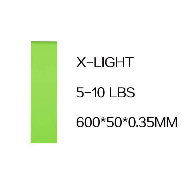 Instinto резинка для фитнеса X-Light 01, Зеленый*