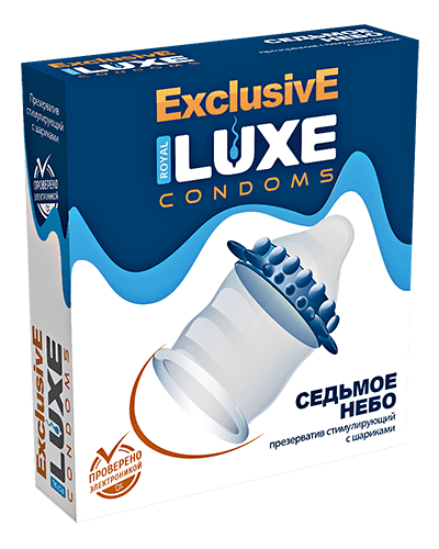 Luxe Exclusive презервативы Седьмое небо, 1 шт.