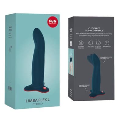 Dildo Limba Flex L Velvet Blue