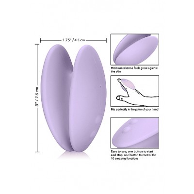 Massaggiatore Clitorideo Palmare Ricaricabile  Viola