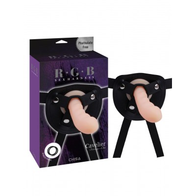 Imbracatura Strap-on con Dildo Cavelier 15 cm