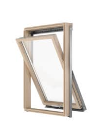 Мансардное окно, двухкамерный стеклопакет RoofLITE+ TRIO PINE 55*78