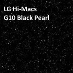 Акриловый камень LG Hi-Macs G10 Black Pearl