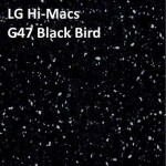 Акриловый камень LG Hi-Macs G47 Black Bird