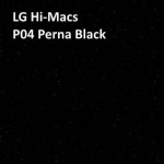 Акриловый камень LG Hi-Macs P04 Perna Black