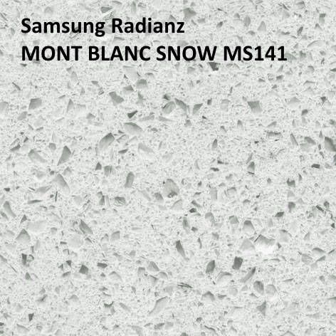 Кварцевый камень Samsung Radianz MONT BLANC SNOW