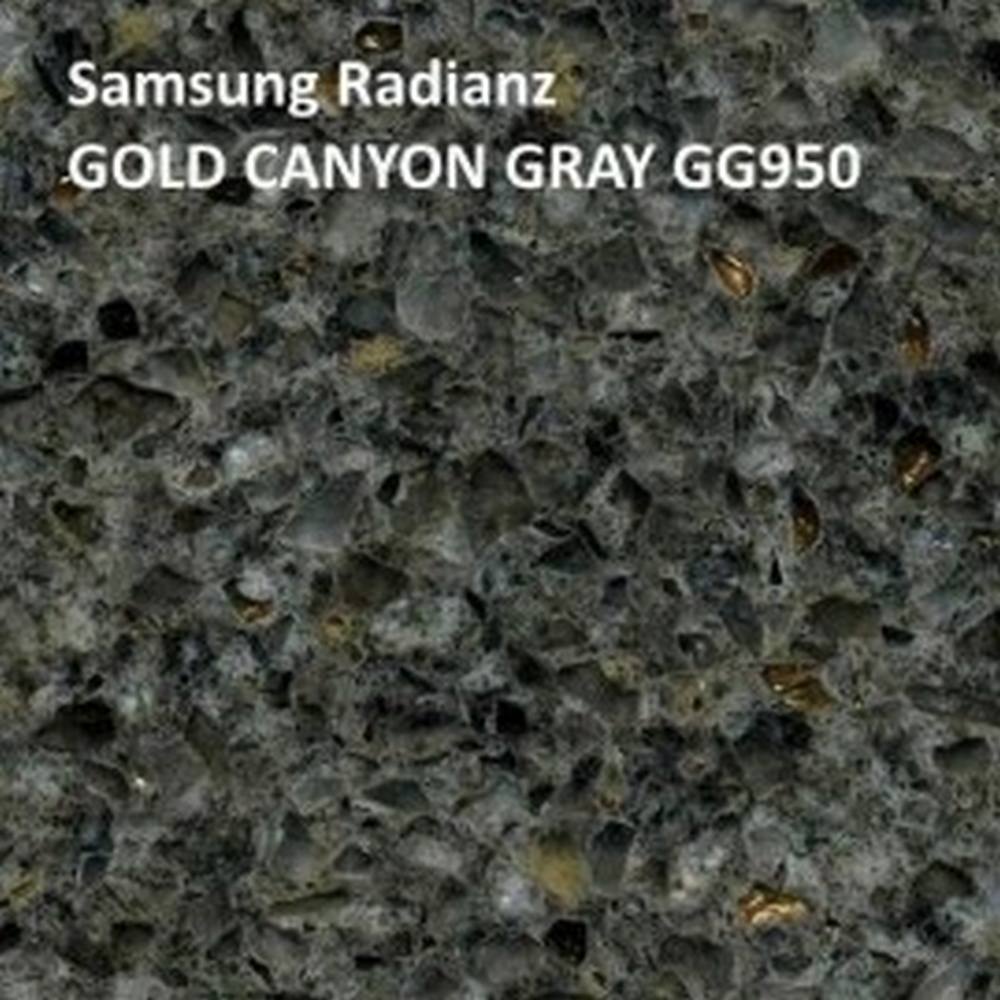 Кварцевый камень Samsung Radianz GOLD CANYON GRAY