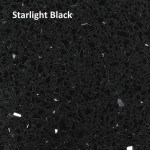 Кварцевый камень TechniStone Starlight Black 