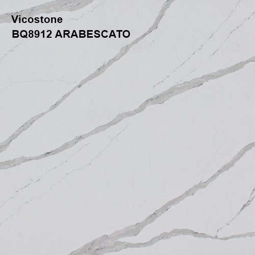 Кварцевый камень Vicostone Arabescato BQ-8912