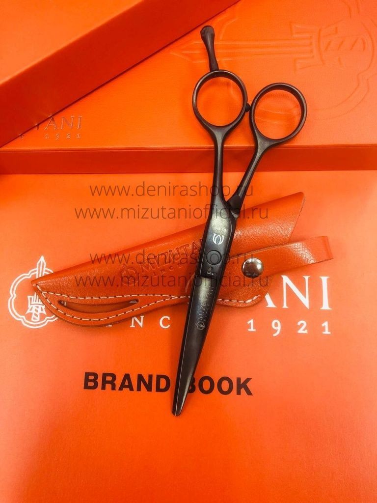 ножницы для стрижки black-smith re-tro titanium black 6.0 картинка купить