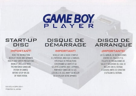 GameCube Game Boy Player 1