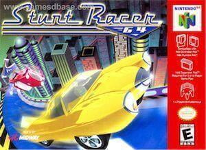 Stunt Racer N64 rare BlockBuster Exclusive Game