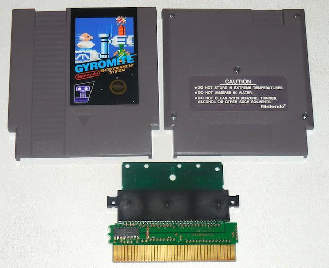 Gyromite + Famicom Adapter - Nintendo NES Game