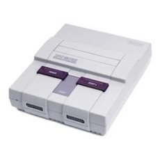 (Super Nintendo, SNES):  Grey Console Only