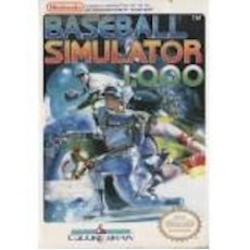 (Nintendo NES): Baseball Simulator 1.000