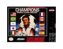 (Super Nintendo, SNES): Champions World Class Soccer