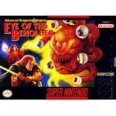 (Super Nintendo, SNES): Advanced Dungeons & Dragons Eye of the Beholder