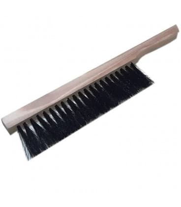 Щетка-сметка натуральный конский волос деревянная ручка
