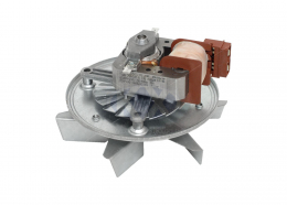 Вентилятор обдува духовки COK400UN 30W, 220-240V, шток 13,5мм(с крыльчаткой 6-7 лопастей)