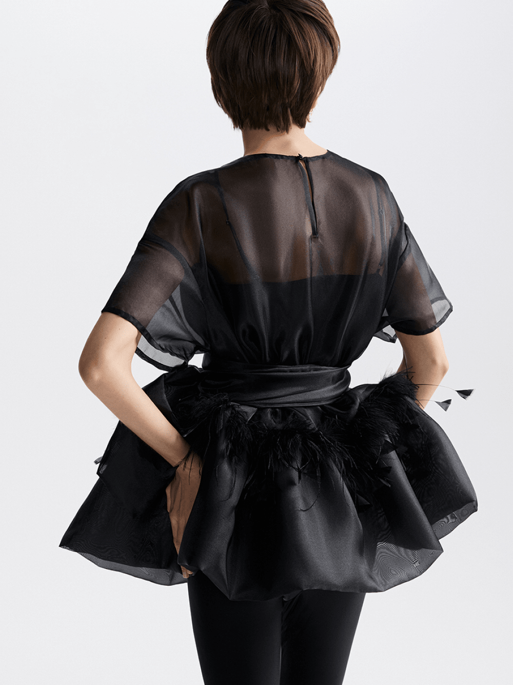 картинка топ из органзы от магазина truered.ru (ex-SOLO·U)