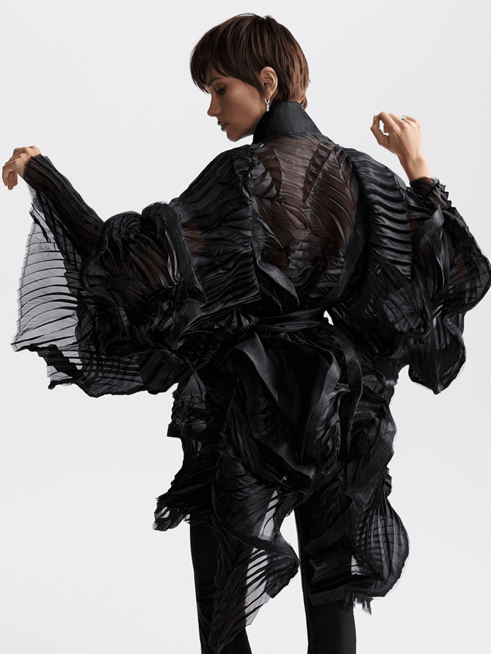 картинка туника гофре органза от магазина truered.ru (ex-SOLO·U)