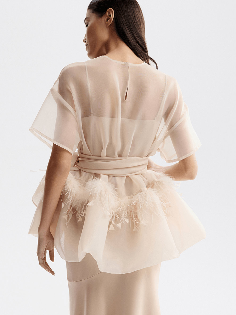 картинка топ из органзы от магазина truered.ru (ex-SOLO·U)